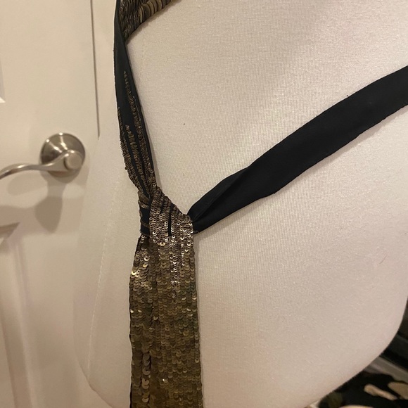 VINTAGE sequin long belt - Picture 5 of 12